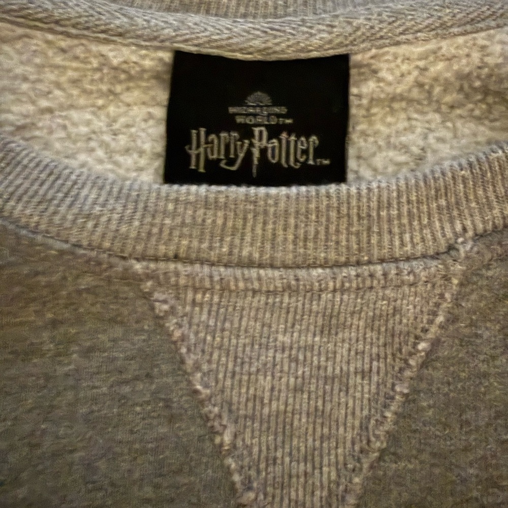 Harry Potter Gray Crewneck Sweater